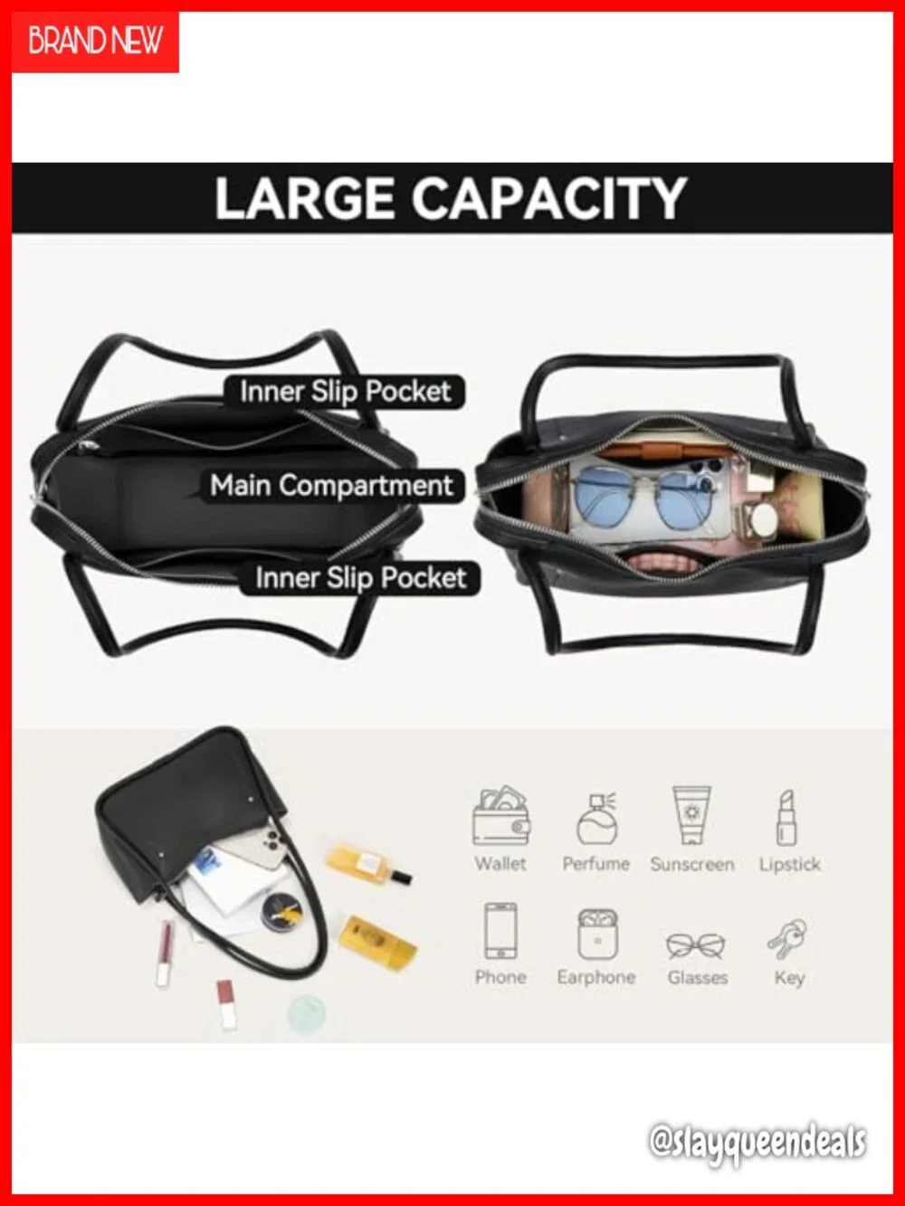 Small Hobo Bag Women Vegan Leather Shoulder Purse Designer Winter Handbag